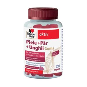 Piele + Par +Unghii, 60 Jeleuri Gumate, Doppelherz