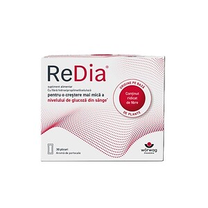 ReDia 150 mg, 50 drajeuri pentru controlul glicemiei și sănătatea diabetului.