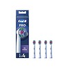 Periuță electrică pentru copii Oral-B Pro 3D White, set de 4 bucăți, pentru o igienă orală eficientă.