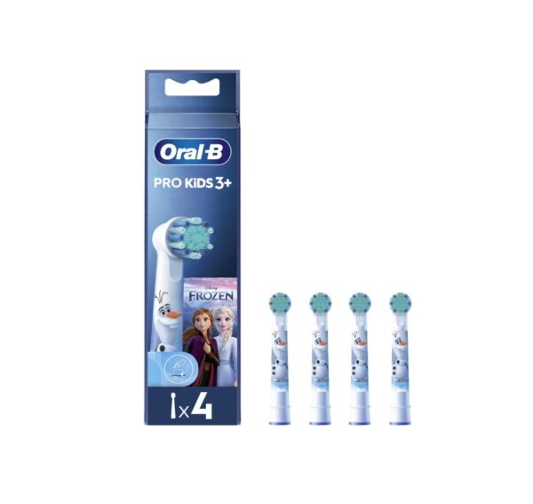 Periuță electrică pentru copii, model Frozen, cu 4 capete de schimb, Oral-B, ideală pentru igiena de.