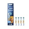 Periuță electrică pentru copii Oral-B Pro Kids Lion King, 4 bucăți, pentru o igienă orală eficientă.