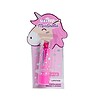 Ruj unicorn roz cu design atractiv, ideal pentru copii și adolescenți.
