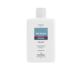 Păr gras, șampon Seb Excess, 200 ml, Frezyderm Șampon pentru păr gras Seb Excess de 200 ml, Frezyderm, pentru controlul excesului de sebum.