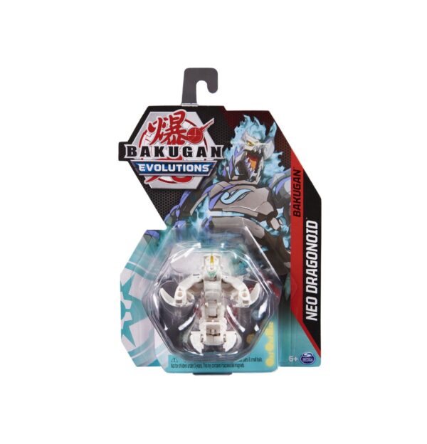Jucărie Bakugan Neo Dragonoid din seria Evolutions, pentru colecție și jocuri interactive.