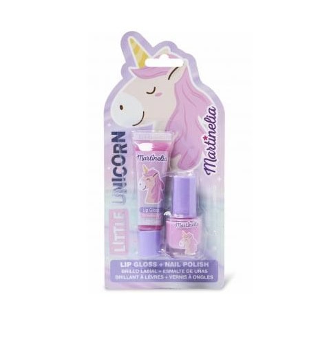 Oja și balsam de buze Little Unicorn pentru copii, cu design adorabil și formule hrănitoare.