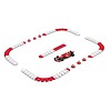 Pista de curse construită pentru mașinuța Oracle Ferrari Sf 24, scara 1:41, ideală pentru jocuri și.