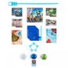 Set Starter Pack Bakugan, Ventri Smoke și accesorii de joc.