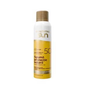 Spuma de Corp cu Protectie Solara SPF 50 Sun, 150 ml, Gerovital