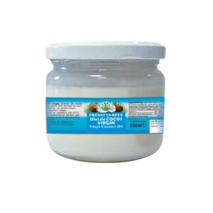 Ulei Virgin de Cocos Presat la Rece, 250 ml, Herbavit