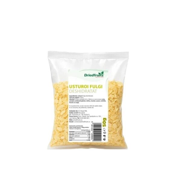 Usturoi fulgi deshidratat pentru gătit, 50 g, Depal.