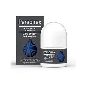 Antiperspirant Roll-On Perspirex Men Antiperspirant Perspirex Men, 20ml, Riemann - soluție eficientă pentru transpirație excesivă.