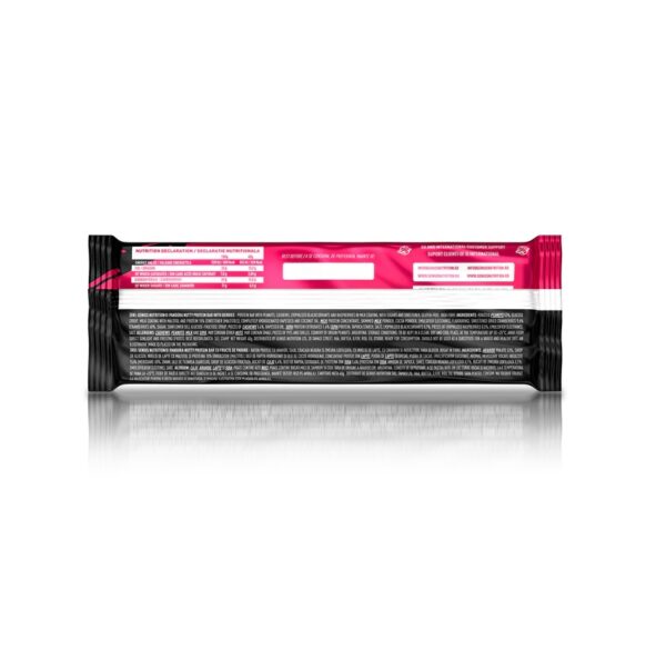 Baton proteic Pandora Nutty cu fructe de pădure, 40g, Genius Nutrition. Gust delicios și sursă de pr.