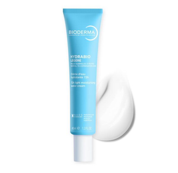 Crema de Fata pe Baza de Apa, pentru Ten Normal sau Mixt Hydrabio Legere, 40 ml, Bioderma