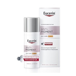 Eucerin Anti-Pigment cremă pentru reducerea petelor pigmentare și protecție solară SPF 30, ideală pe.
