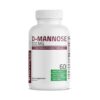 Capsulă D-Mannoza 500 mg pentru sănătate urinară, fără OMG, gluten sau soia.