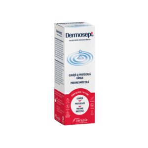 Dermosept Solutie pentru Ingrijirea Ranilor, 60 ml, Terapia