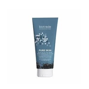 Gel negru detox de curățare Pure Skin pentru față, 200 ml, Biotrade.