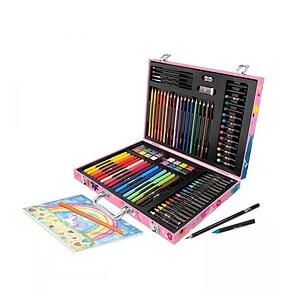 Set de desen artă cu 100 de accesorii, ideal pentru hobby-uri creative și educație artistică. Perfec.