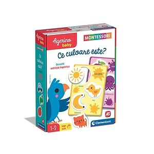 Joc educativ pentru 1-3 ani, dezvoltă abilități cognitive și recunoașterea culorilor și formelor, id.