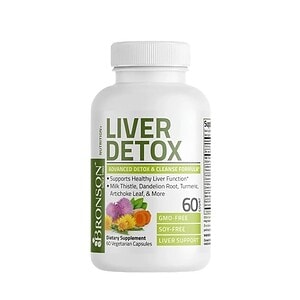 Detox hepatic natural, 60 capsule, Bronson.