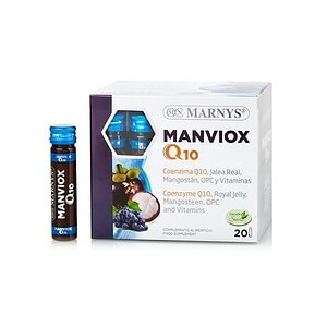 Supliment cu Q10, Royal Jelly, Vitamine și Minerale, 20 fiole x 11 ml, Marnys.