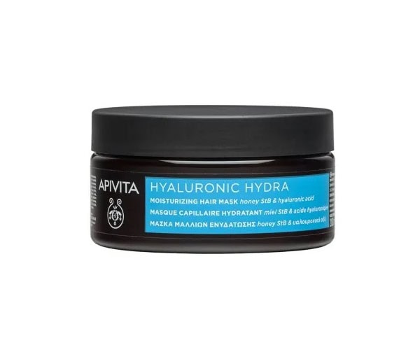 Masca de păr hidratant cu acid hialuronic pentru hidratare intensă.