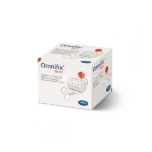 OmniFix Plasture Elastic pe Suport de Material Netesut 10 cm x 2 m, 1 Bucata, Hartmann