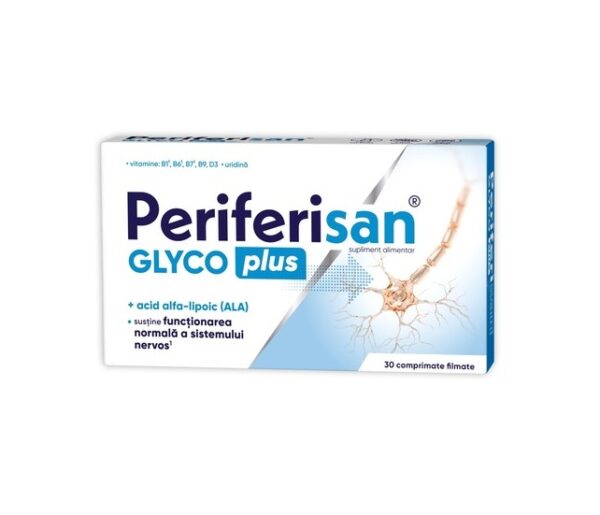 Periferisan Glyco Plus, 30 Comprimate Filmate, Zdrovit