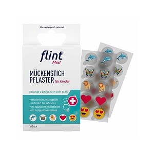 Plasturi Flint Med pentru insecte, 20 buc, siguranță și confort pentru copii.