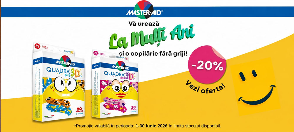 -20% MasterAid Iunie 2026