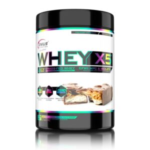 Pudra Proteica cu Aroma de Ciocolată Bueno, 900g, Whey-X5 Bueno Chocolate, Genius Nutrition