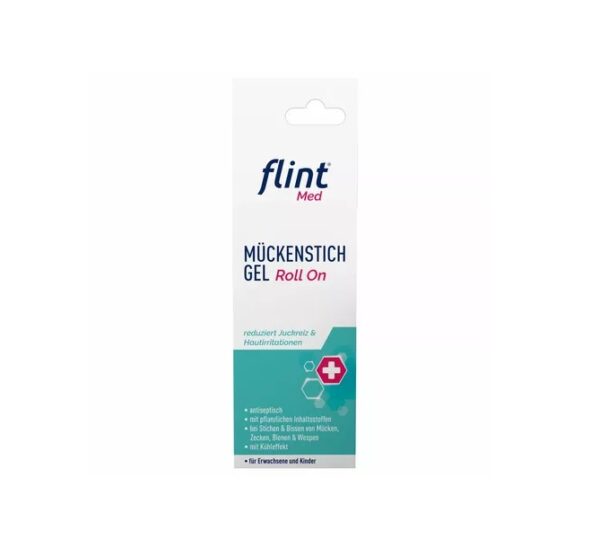 Gel calmant pentru înțepături de insecte, ideal pentru copii și adulți, 10 ml, Flint Med, Kyberg.