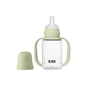 Set Biberon Sippy cu Tetina Silicon, Blush, 150 ml Biberon Sippy BIBS cu tetină din silicon, 150 ml, culoare blush, pentru bebeluși.
