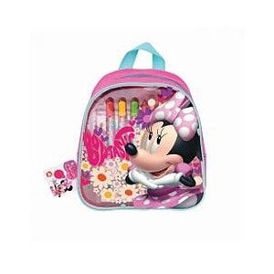Rucsac cu set de desen Minnie Mouse, ideal pentru copii, de la Farmacia Morpheus.