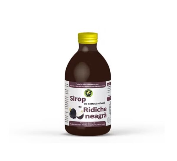 Sirop de Ridiche Neagra cu Zahar 250ml, Hypericum