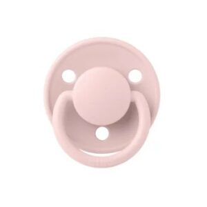 Suzeta cu tetină rotundă din silicon pentru bebeluși, 0-3 ani, Steel Blue, BIBS.