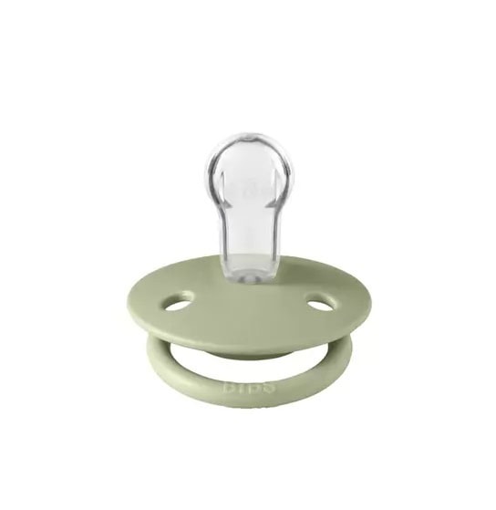 Silicon BIBS suzetă rotundă universală pentru bebeluși Suzetă BIBS din silicon, rotundă, universală, pentru bebeluși 0-3 ani, culoare Sage.
