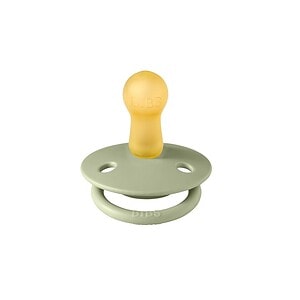 Tetină rotundă din latex pentru suzete de lux, ideală pentru bebeluși de peste 6 luni.