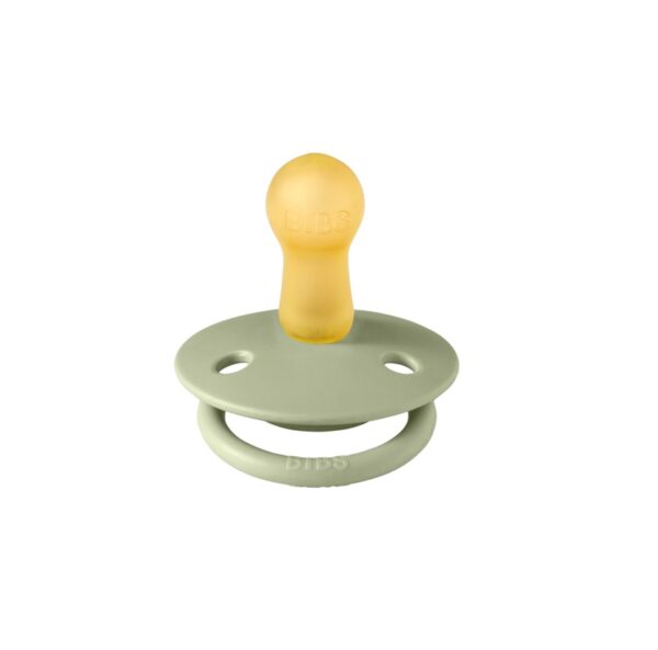 Tetină rotundă din latex pentru suzete de lux, ideală pentru bebeluși de peste 6 luni.