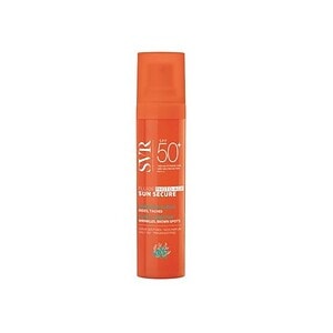 SVR Sun Secure Photo-Age SPF50+ Protecție solară SPF50+ pentru față, cremă cu textură fluidă.