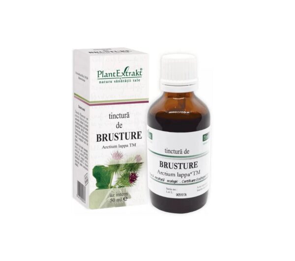 Tinctura de Brusture, 50 ml, Plant Extrakt
