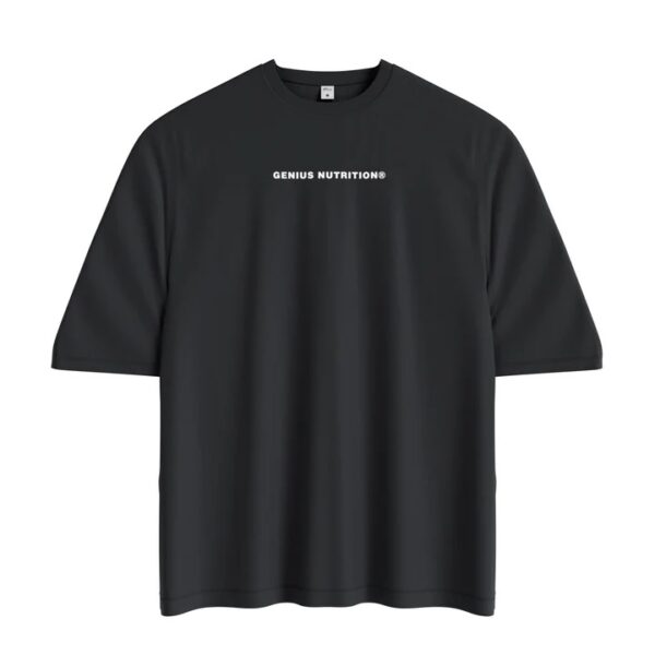 tricou-oversized-marimea-m-negru-genius-nutrition-O43271-farmacia-morpheus Tricou Oversized, Marimea M, Negru, Genius Nutrition