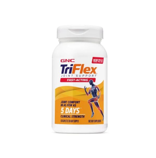 GNC TriFlex - Suport pentru articulații Supliment GNC TriFlex pentru sănătatea articulațiilor și mobilitate, cu efect rapid.
