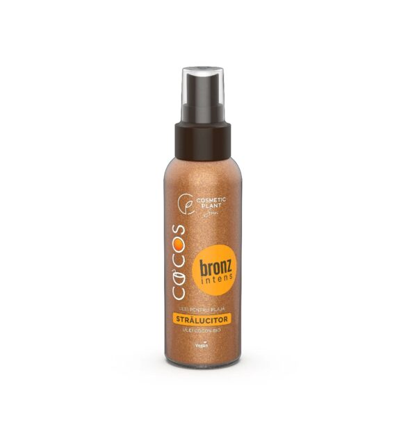 Ulei Stralucitor Bronz Intens Cocos, 100ml, Cosmetic Plant
