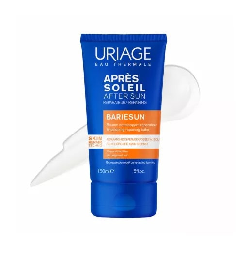 Crema solară minerală Uriage SPF50+ pentru protecție solară intensă.