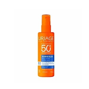 Uriage Bariesun SPF 50+ Spray Spray solar SPF 50+ Uriage Bariesun, fără parfum, 200ml.