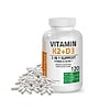 Vitamina K2 D3 pentru sănătate osoasă și cardiovasculară, 120 capsule, Bronson.