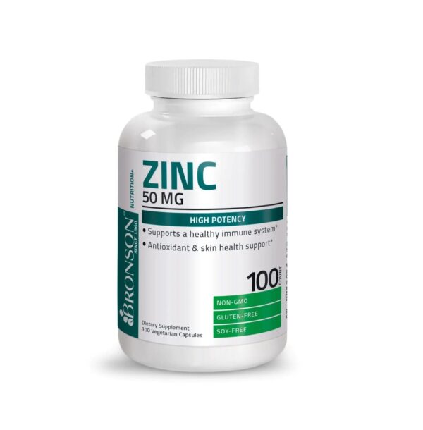 Zinc Picolinat 50 mg - supliment pentru sistemul imunitar și sănătatea pielii.