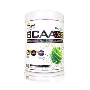 BCAA X5 Pineapple - Genius Nutrition Supliment BCAA cu aromă de ananas, 360 g, Genius Nutrition.