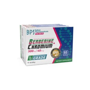 Supliment cu Berberine și Crom pentru susținerea sănătății inimii și metabolismului, 60 capsule, cal.